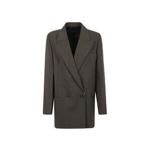 Totême Tailored Green Wool Blend Shield Blazer - NWT
